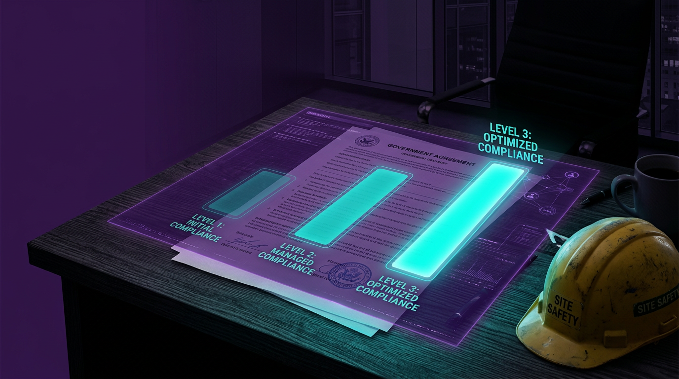 CMMC compliance documentation for DoD subcontractors