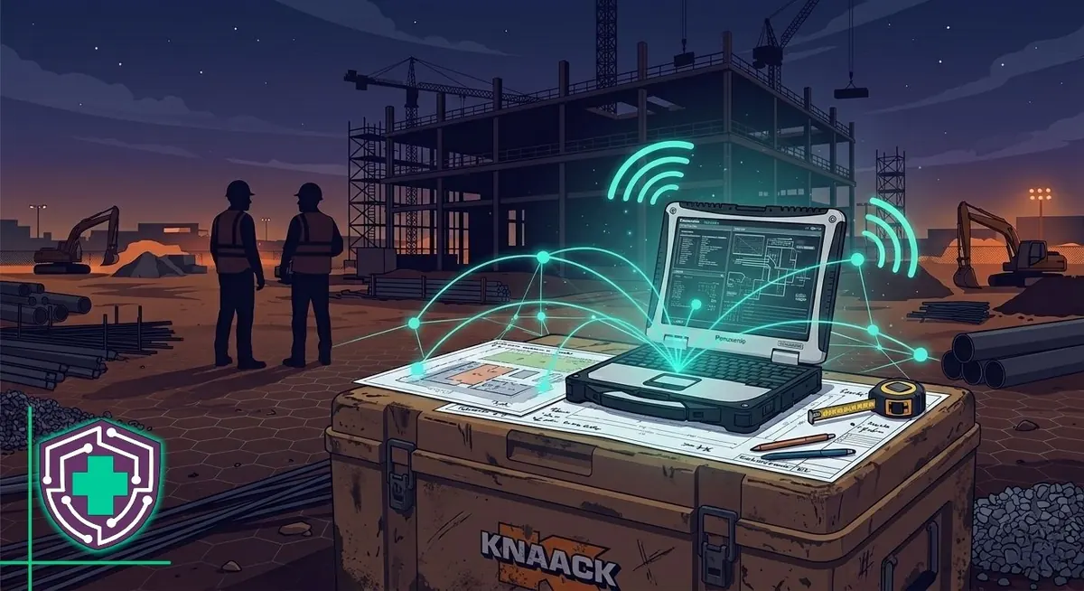 Job site connectivity setup