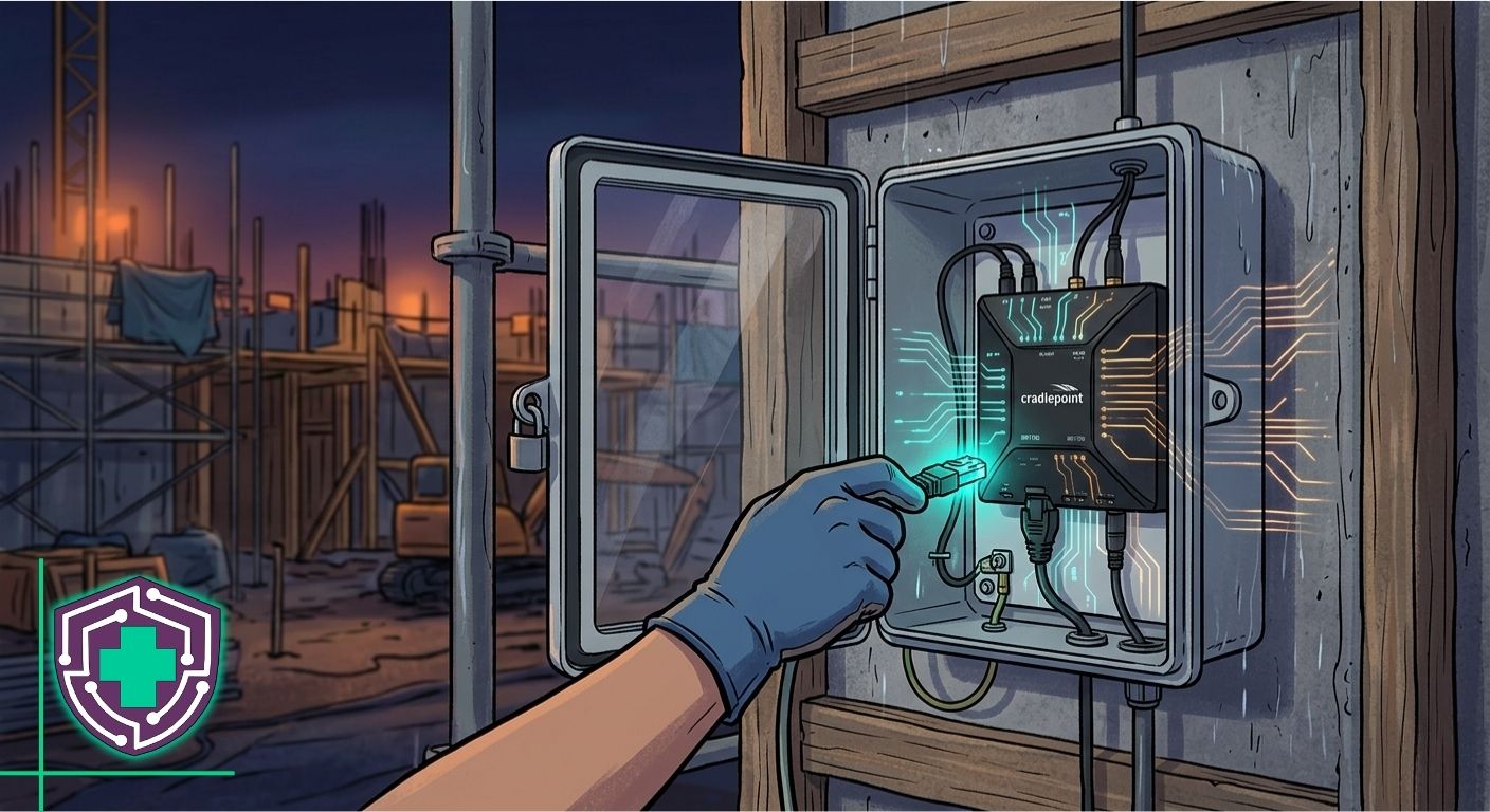 Active construction site